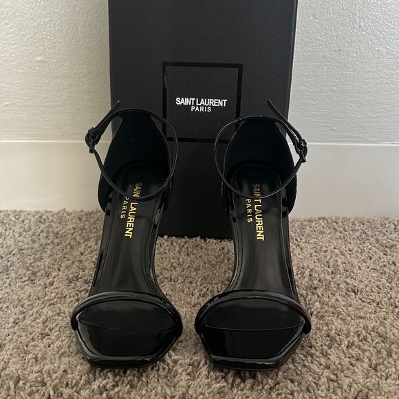 Yves Saint Laurent Shoes - YSL opyum sandals in patent leather